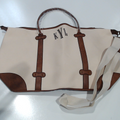 BLOOPER BAG: Monogrammed Vintage Weekender