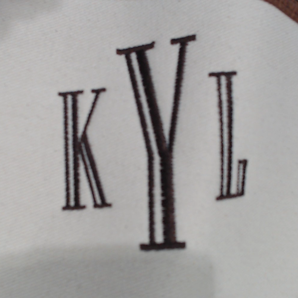 BLOOPER BAG: Monogrammed Vintage Weekender
