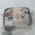 BLOOPER BAG: Monogrammed Clear Stadium Crossbody Bag