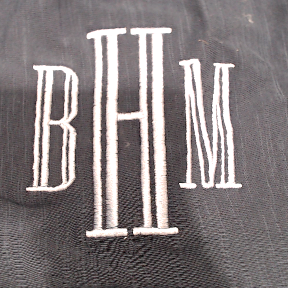 BLOOPER CLOTHING: Monogrammed Henley