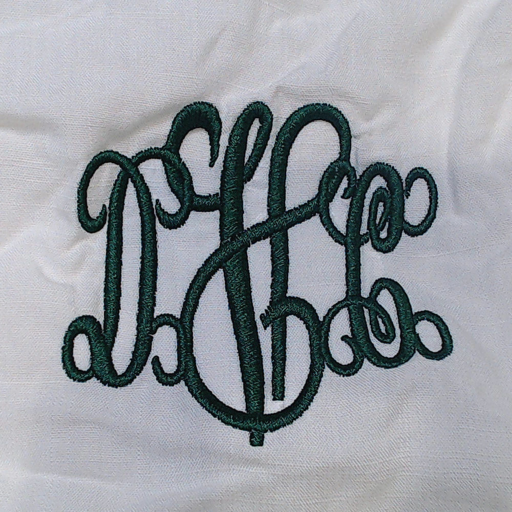 BLOOPER SWIM: Monogrammed Cover Up
