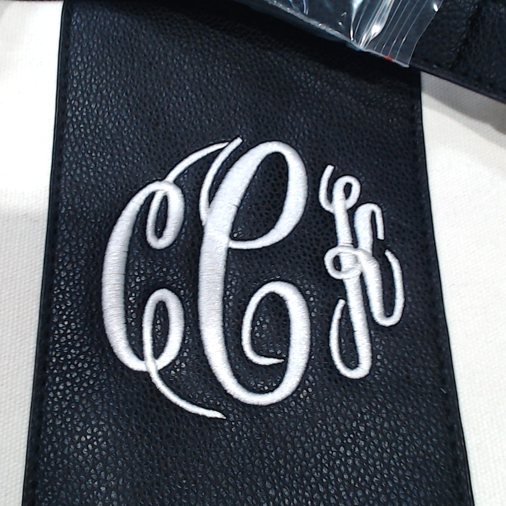 BLOOPER BAG: Monogrammed Weekender Bag
