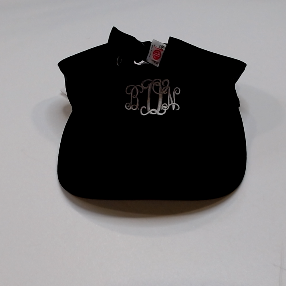 BLOOPER ACCESSORY: Monogrammed Visor