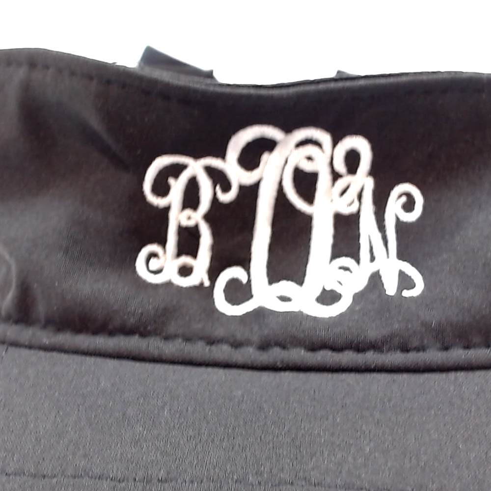 BLOOPER ACCESSORY: Monogrammed Visor