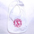 BLOOPER KIDS: Monogrammed Baby Bib