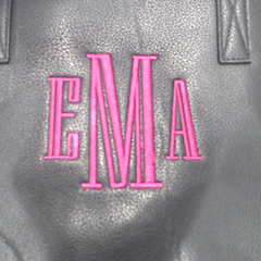 BLOOPER BAG: Monogrammed Carry On Travel Tote