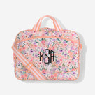 Monogrammed Laptop Bag | Coral Floral