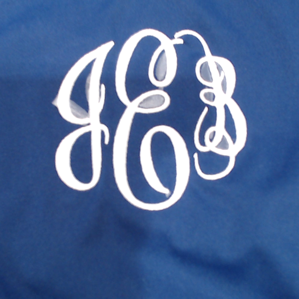 BLOOPER CLOTHING: Monogrammed Scalloped Exercise Dress