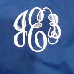 BLOOPER CLOTHING: Monogrammed Scalloped Exercise Dress