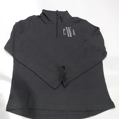 BLOOPER CLOTHING: Monogrammed Lightweight Waffle Quarter Zip Pullover