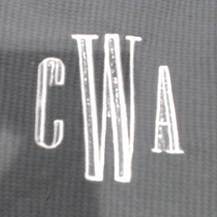 BLOOPER CLOTHING: Monogrammed Lightweight Waffle Quarter Zip Pullover