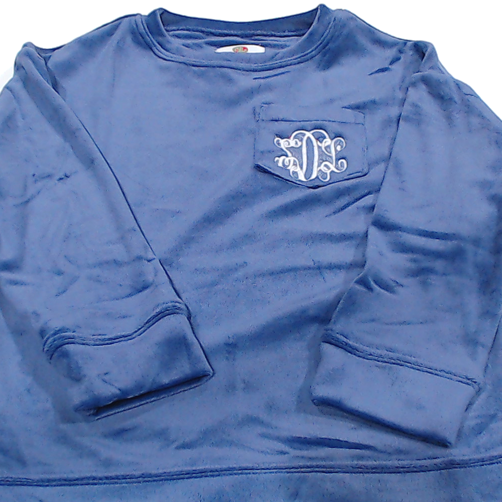 BLOOPER KIDS: Monogrammed Kids Softspun Sweatshirt