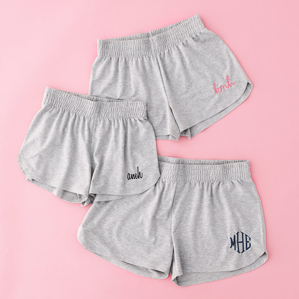 trio boxer shorts on pink background