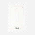 kappa delta scalloped picture frame