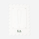 Kappa Delta Scalloped Picture Frame | Clear