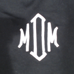 BLOOPER CLOTHING: Monogrammed Wide Leg Pants