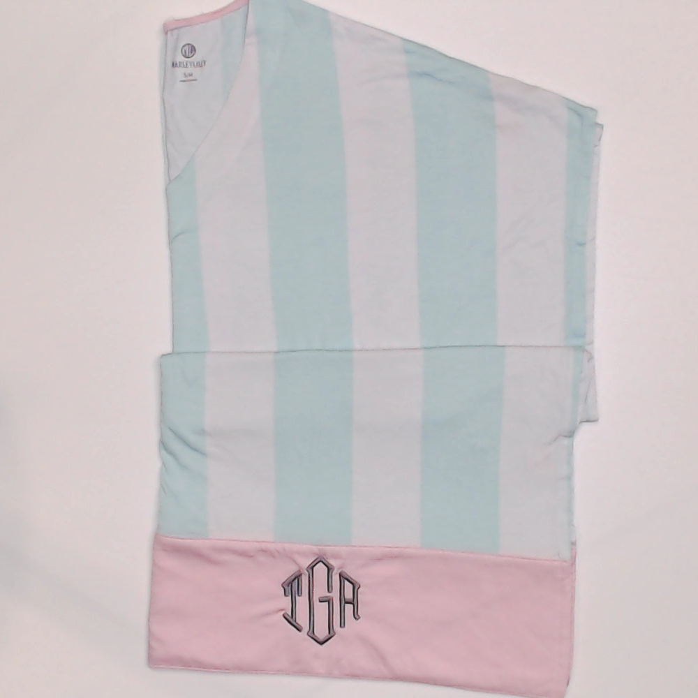 BLOOPER SWIM: Monogrammed Cover Up