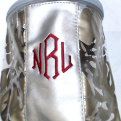 BLOOPER BAGS: Monogrammed Clear Ditty Bag