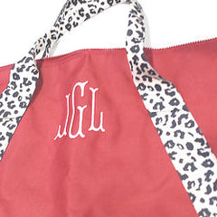 BLOOPER BAG: Monogrammed Weekend Bag