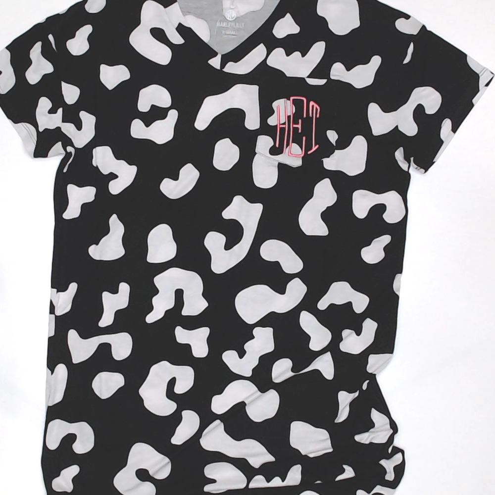 BLOOPER CLOTHING: Monogrammed Midi Dress