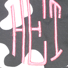 BLOOPER CLOTHING: Monogrammed Midi Dress