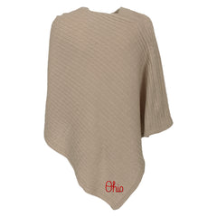 camel ohio state poncho