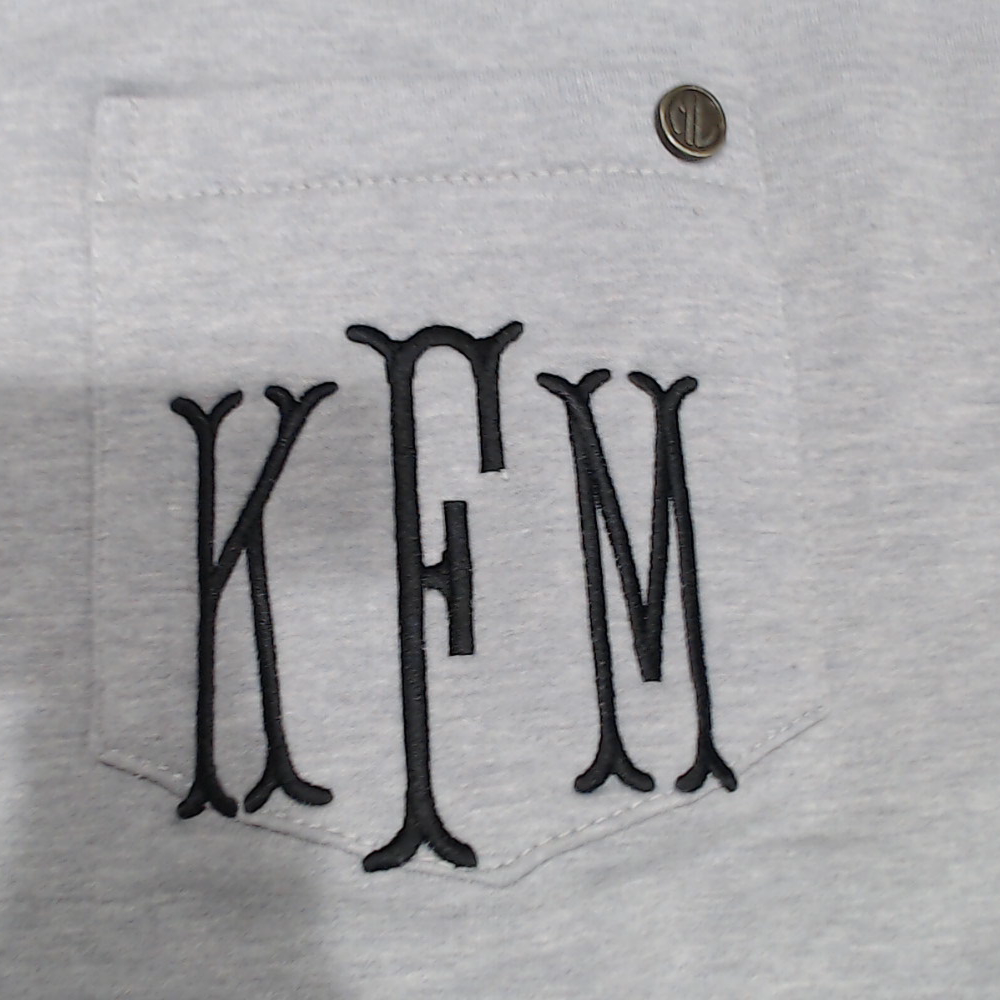 BLOOPER CLOTHING: Monogrammed Crewneck Sweatshirt