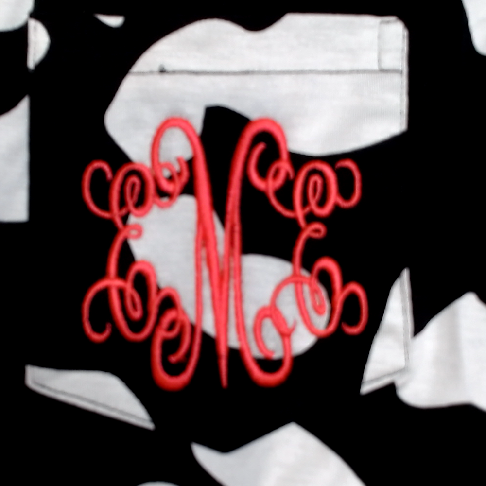 BLOOPER CLOTHING: Monogrammed Midi Dress
