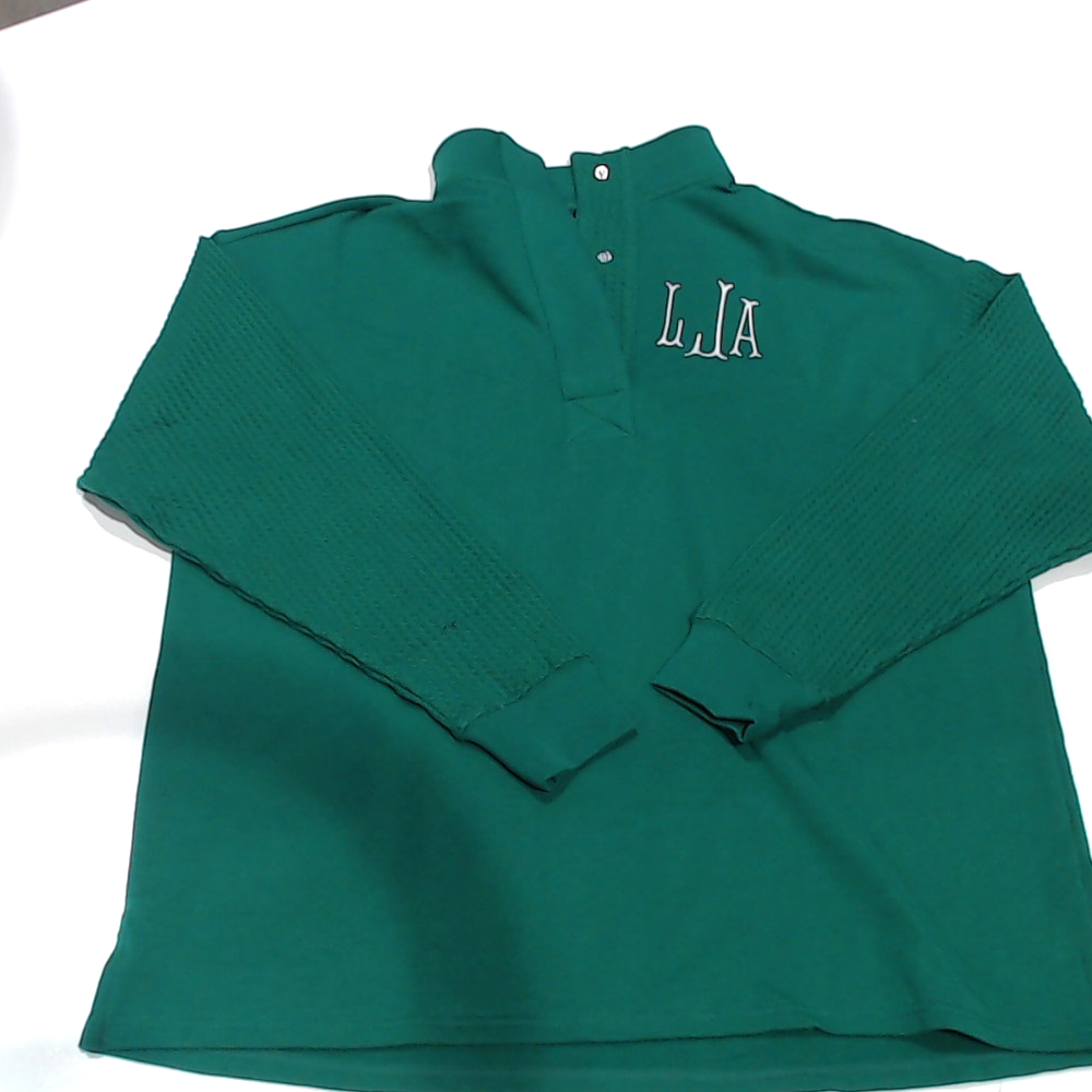 BLOOPER CLOTHING: Monogrammed Waffle Snap Pullover