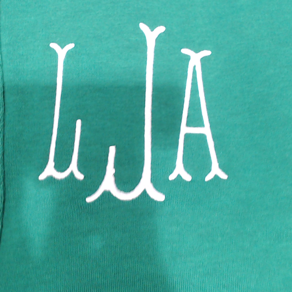 BLOOPER CLOTHING: Monogrammed Waffle Snap Pullover