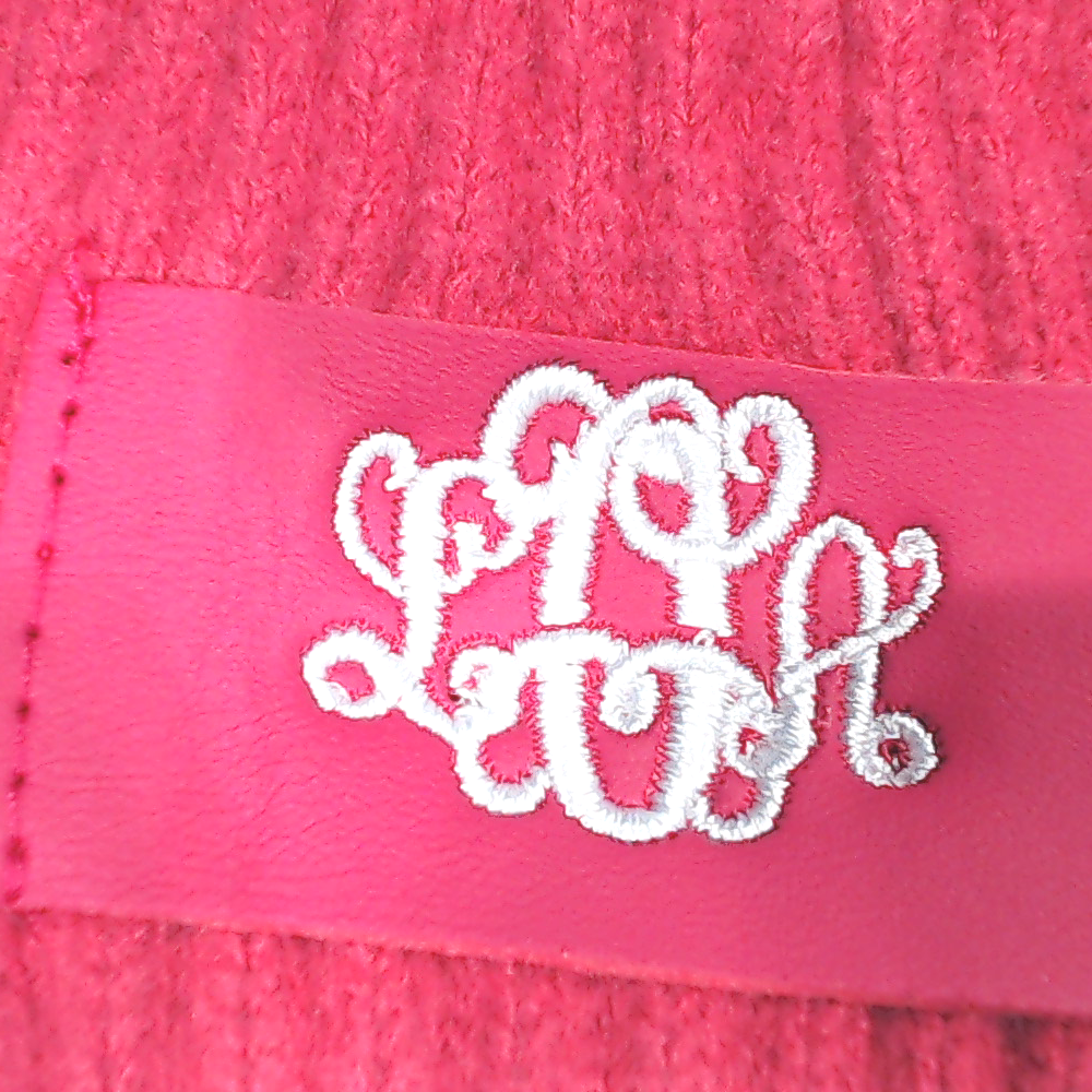 BLOOPER ACCESSORY: Monogrammed Gloves