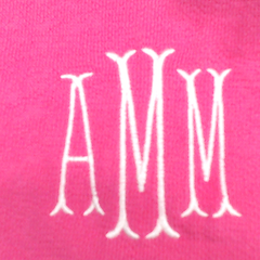 BLOOPER SWIM: Monogrammed Coastal Cover Up