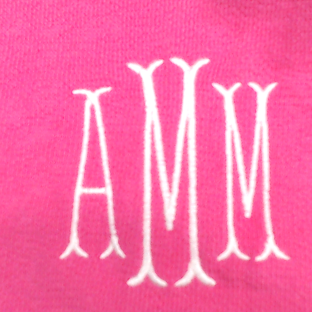 BLOOPER SWIM: Monogrammed Coastal Cover Up