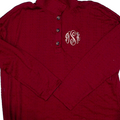 BLOOPER CLOTHING: Monogrammed Cable Knit Pullover