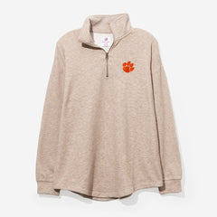 Clemson Tigers Heathered Fleece Pullover