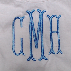 BLOOPER KIDS: Monogrammed Baby Bib