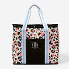 Monogrammed Reusable Insulated Bag | Sunset Leopard