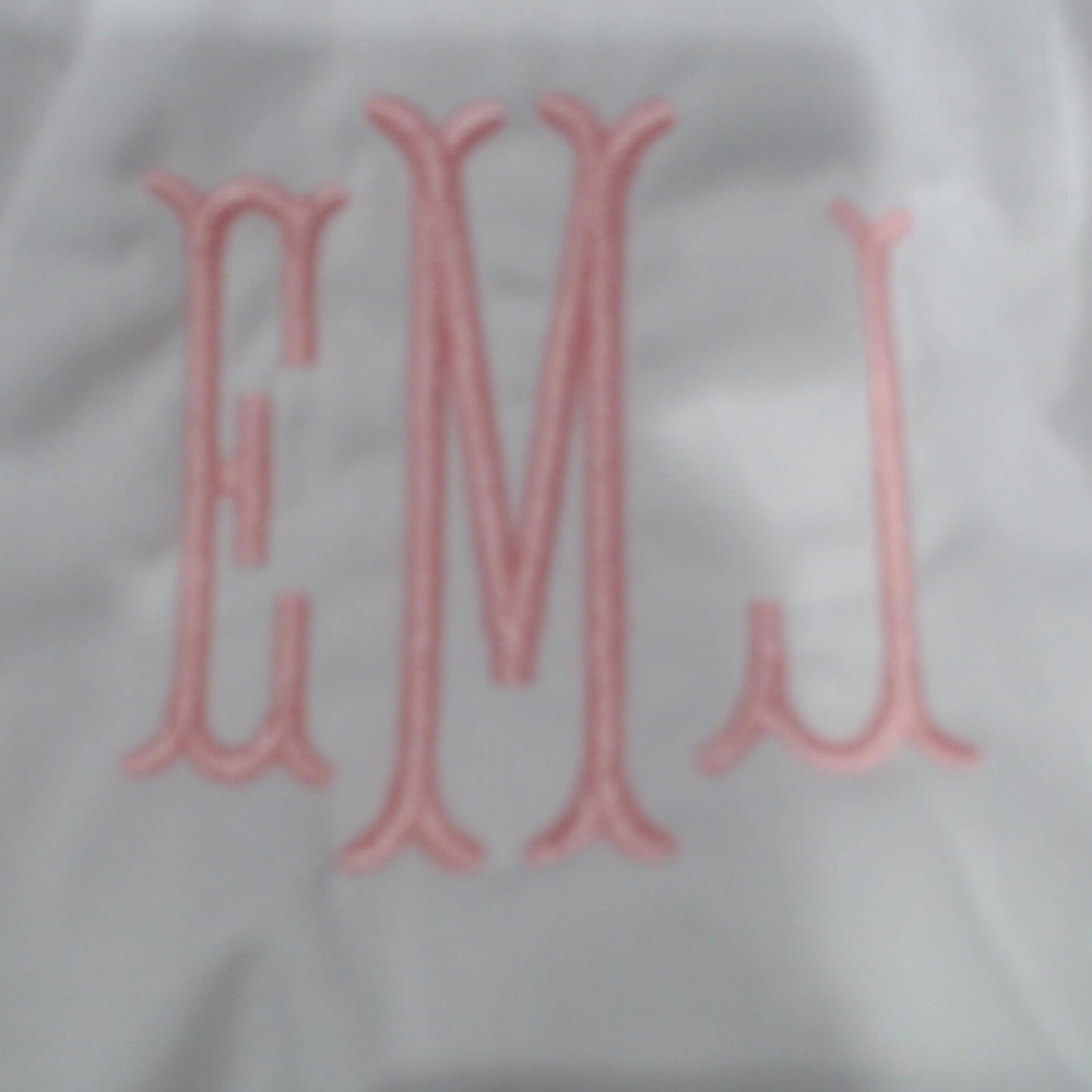BLOOPER KIDS: Monogrammed White Eyelet Baby Bloomers