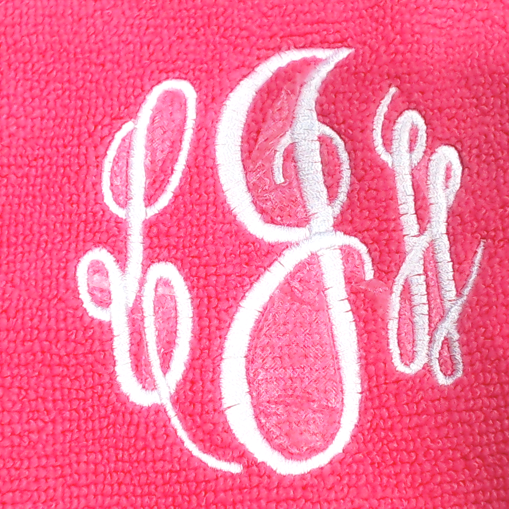 BLOOPER ACCESSORY: Monogrammed Hair Towel Wrap