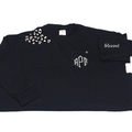 BLOOPER CLOTHING: Monogrammed Blessed Sweatshirt
