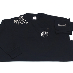 BLOOPER CLOTHING: Monogrammed Blessed Sweatshirt