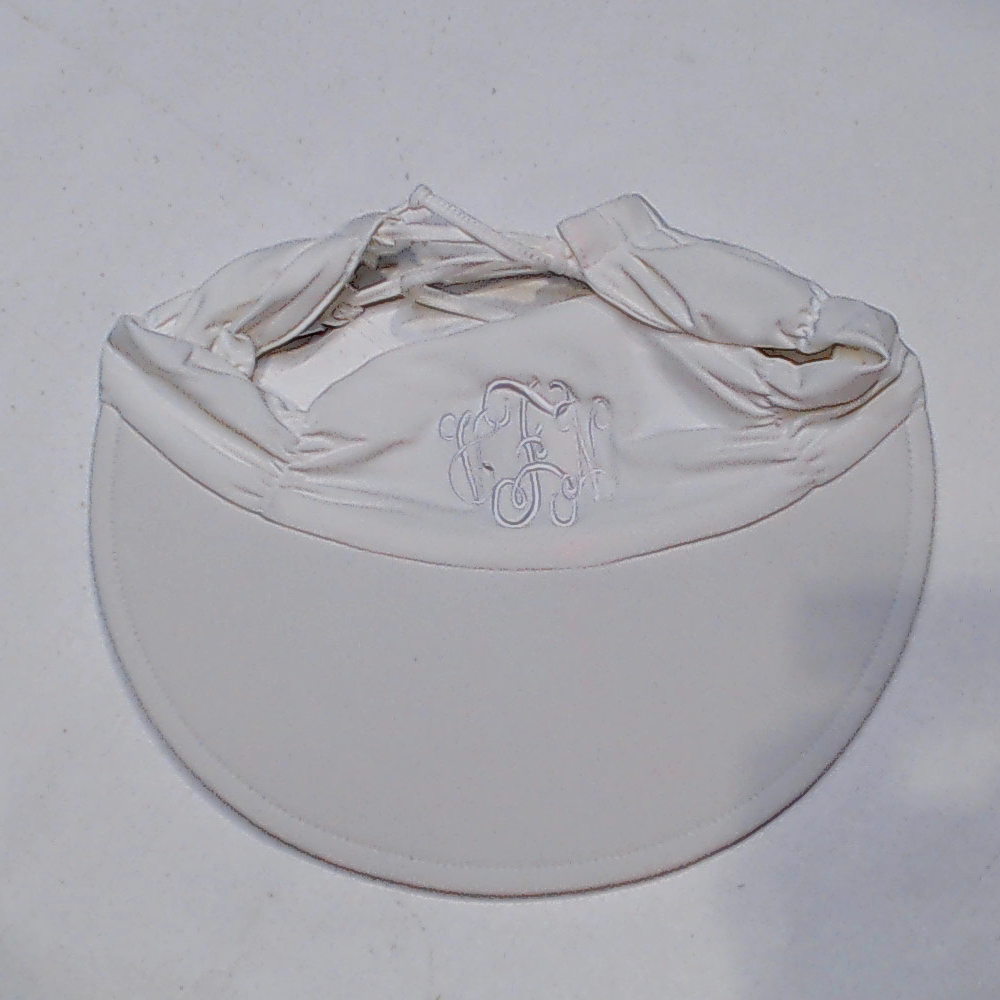 BLOOPER SWIM: Monogrammed Swim Visor
