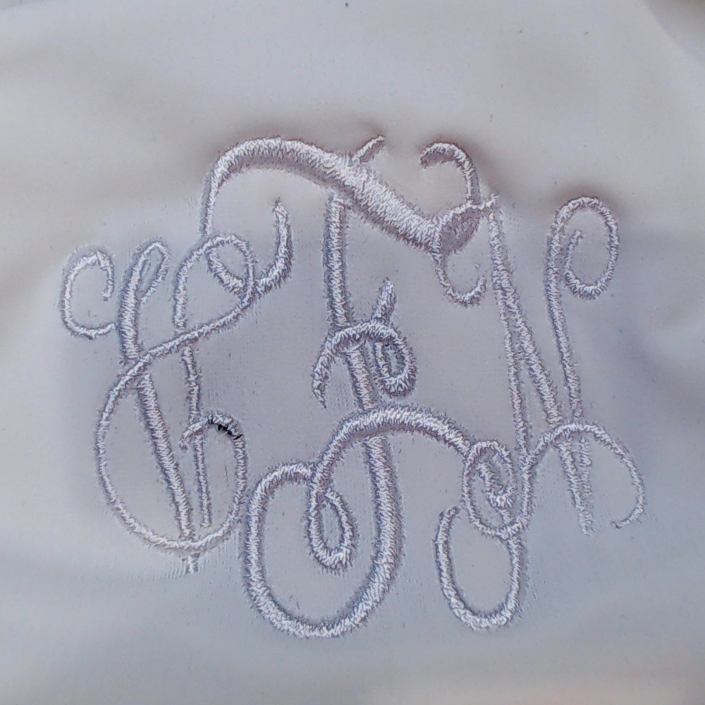 BLOOPER SWIM: Monogrammed Swim Visor