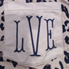 BLOOPER CLOTHING: Monogrammed Pajama Top