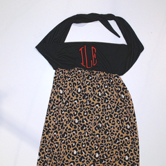 BLOOPER SWIM: Monogrammed Beach Cover Up