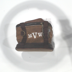 BLOOPER BAG: Personalized Waxed Canvas Small Cooler