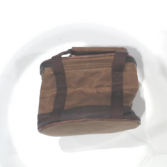 BLOOPER BAG: Personalized Waxed Canvas Small Cooler