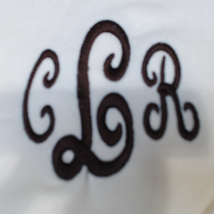 BLOOPER CLOTHING: Monogrammed Colorblock Sweatshirt