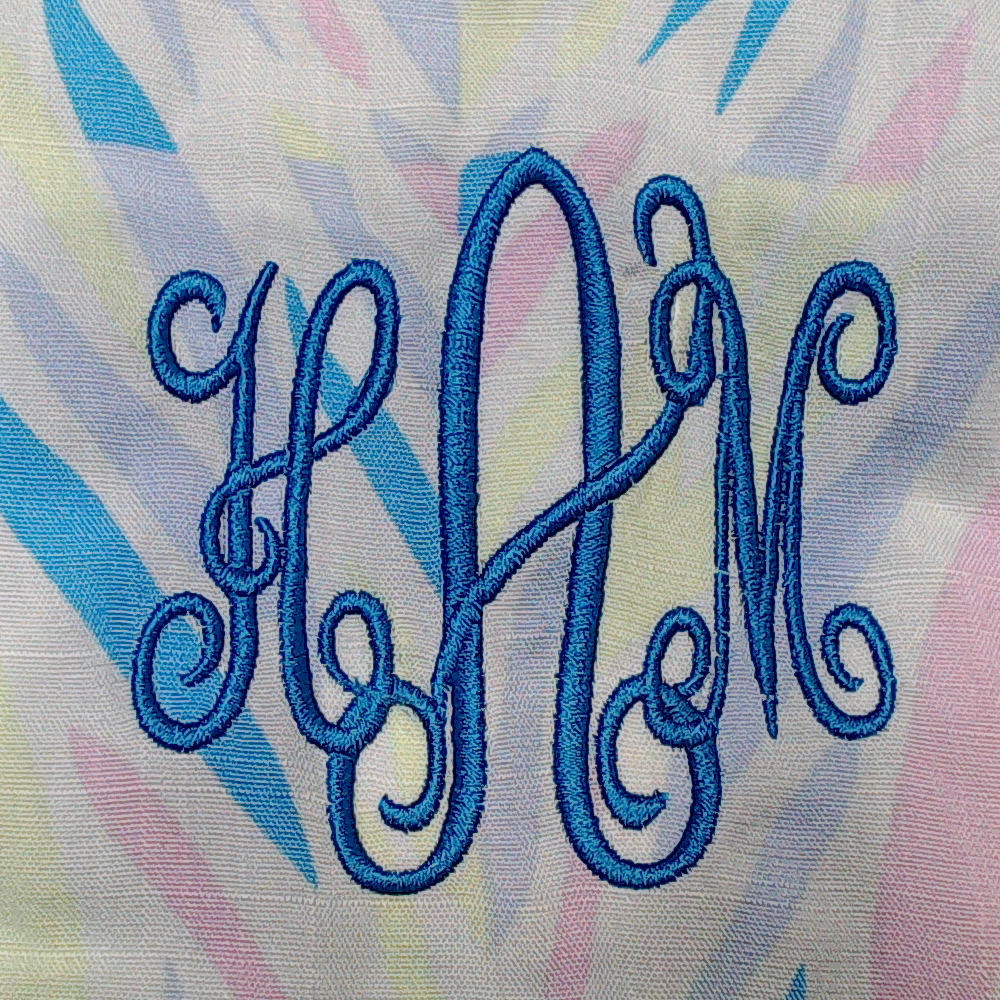 BLOOPER SWIM: Monogrammed Cover Up