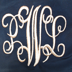 BLOOPER SWIM: Monogrammed Sarong